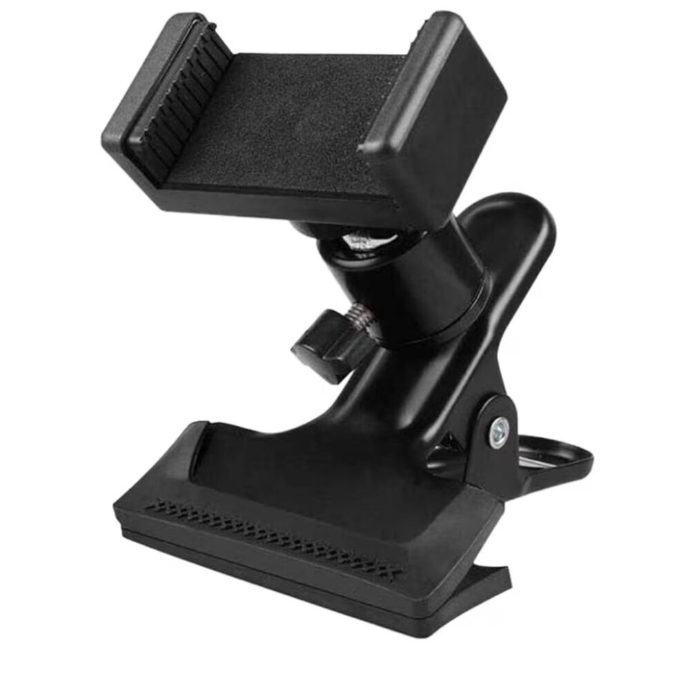 Adjustable Black Clip Phone Mount
